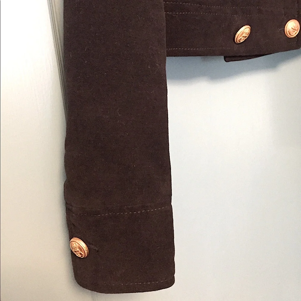 Zara NWOT Black Cropped Velveteen Jacket - Picture 10 of 15